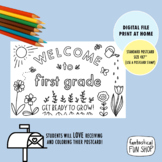 First Grade Postcards From Teacher for Students