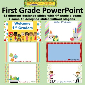 powerpoint presentation lesson plans first grade