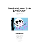 First Grade Pre-Primer Leveled Books: Level C – F