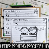 First Grade Printing Upper & Lowercase Letters L.1.1a Pack