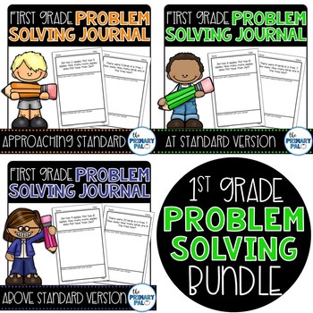 Preview of Common Core Problem Solving Bundle for First Grade