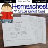 First Grade Quarterly Report Card