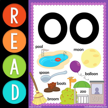 Preview of First Grade READ:  Vowel Team OO