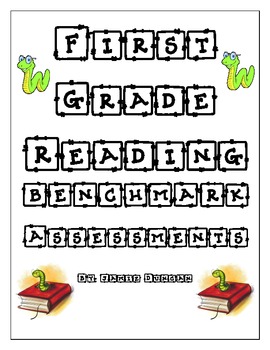 Preview of First Grade Reading Benchmark Assessments for the Year