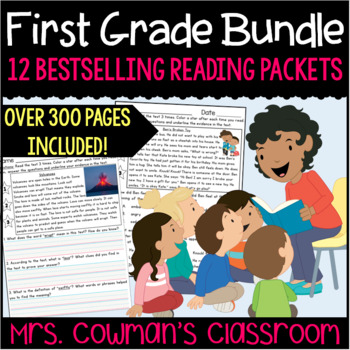 Preview of First Grade Reading Bundle