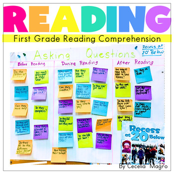 Preview of First Grade Reading Comprehension Lesson Plans and Activities for the Year