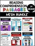 BUNDLE 1st Grade Reading Comprehension Passages with Questions Print and Digital