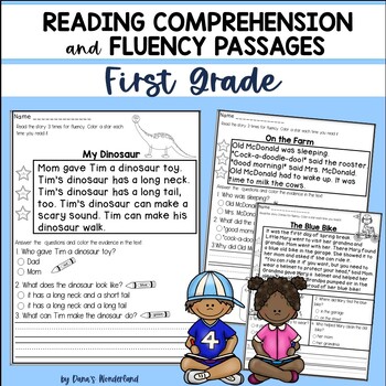 1st grade reading comprehension multiple choice teaching resources tpt