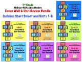 First Grade Reading Focus Wall Bundle for Units 1-6 McGraw