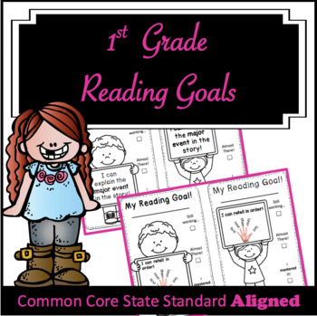 Preview of First Grade Reading Goals CCSS ALIGNED!!!!