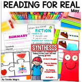 First Grade Reading Lesson Plans and Activities for May Re