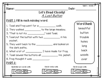 first grade reading wonders lesson plans and extra