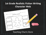 First Grade Realistic Fiction Writing Character Web