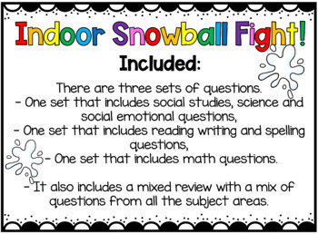 Indoor Snowball Fight 