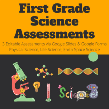 Preview of First Grade Science Assessments