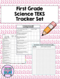 First Grade Science TEKS Tracker Set