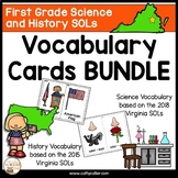 1st Science and History Vocabulary Worksheets & Activities
