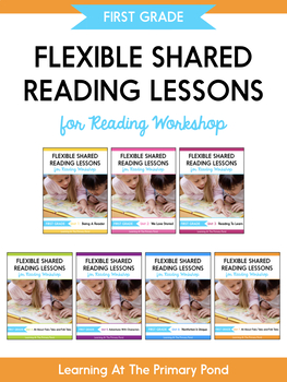 Preview of First Grade Reading Workshop BUNDLE of Shared Reading Lessons