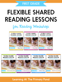 First Grade Reading Workshop BUNDLE of Shared Reading Lessons