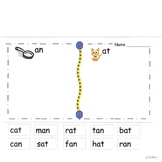 First Grade Short Vowel Word Sort / Build 