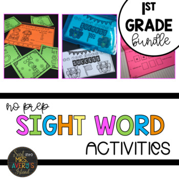 Preview of First Grade Sight Word Bundle