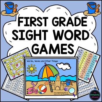 1st grade sight words game