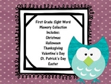 First Grade Sight Word Memory Collection