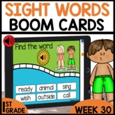 First Grade Sight Word Practice Boom Cards Word Work Week 30