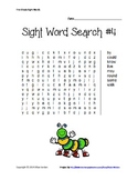 First Grade Sight Word Search Set