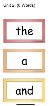 Preview of First Grade Sight Word; Word Wall