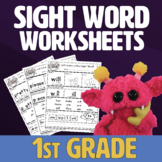 First Grade Sight Word Worksheets - Nimalz Kidz