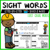 First Grade Sight Words Activities | WORD BUILDING CARDS