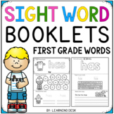 First Grade Sight Words Books: Trace, Write, Find and Color