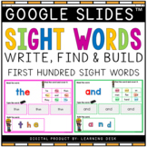 Kindergarten First Grade Fry's First 100 Sight Words Googl