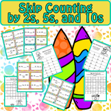 Skip Counting by 2s, 5s, and 10s Scoot/Task Cards/Practice