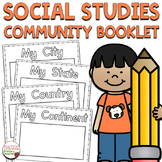First Grade Social Studies Geography Places I Live Social 