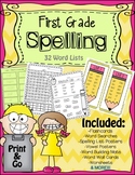 First Grade Spelling