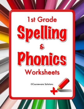 Preview of First Grade Spelling and Phonics Worksheets