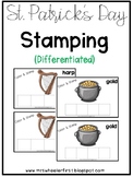 First Grade St. Patrick's Stamping