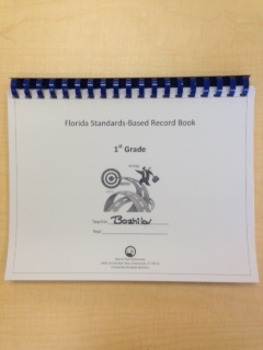 Preview of First Grade Standards-Based Record Book- FLORIDA STANDARDS