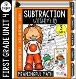 First Grade Subtraction to 10: Unit 4 | Common Core Aligne