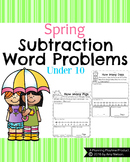 First Grade Subtraction Word Problems