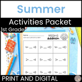 First Grade Summer Activities Packet