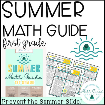 Preview of First Grade Summer Math Activity Guide