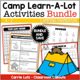 Fun Summer School Activities Bundle | Camping Day Activiti