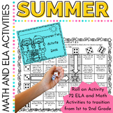 First Grade Summer Packet | End of the Year Activities