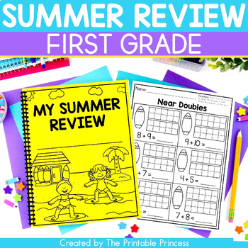 Preview of First Grade Summer Packet | End of the Year Review