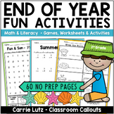 First Grade Summer Packet  | Fun Summer School Activities