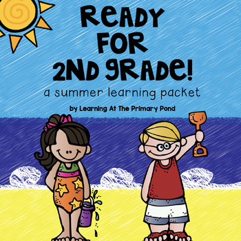 Preview of First Grade Summer Packet | Summer Homework for Rising Second Graders