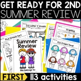 Summer Packet First Grade | First Grade Summer Review | Se